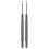 2 Pack Metal Watchmaker Repair Tool Watch Hand Remover Tools Levers with Flat Blade 2
