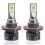 H13 LED Headlight Bulbs 6000K, 500% Brighter Halogen Replacement, Plug and Play, No Error, White Light 1