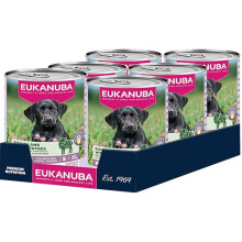 Eukanuba Puppy Grain Free Wet Dog Food Lamb & Potato 6 x 400g