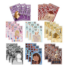 24Pcs Music Singer Stickers Make A Face - 8 Design-in My Era Tour Albums Music Singer Stickers