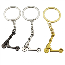 Lot de 3 porte-clés et anneaux porte-clés premium pour mini-trottinette