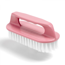 Shoe Washing Brush with Handle, Portable Plastic All-Purpose Cleaning Tool for Shoes and Clothes