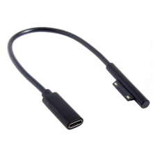 Cábla Muirir Surface Connect le USB-C, Comhoiriúnach le Surface Pro 7, Go 2, Pro 6, 5 agus 4, Cábla Muirir Thapa