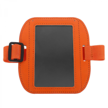 Verstellbares, elastisches Ausweisarmband, wasserdichtes Skipassarmband für Arbeit und Büro, Orange
