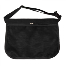 Tennis Ball Waist Pouch Adjustable Sweatproof Oxford Cloth Mesh Holder for Tennis and Pickleball Training
