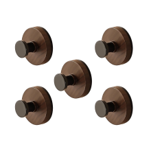 Ganchos con ventosa, paquete de 5 ganchos para toallas resistentes al óxido e impermeables para uso en baño, cocina y ducha.