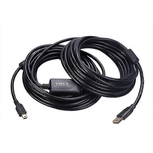 5m Mini 5 Pin to USB 2.0 Camera Extension Data Cable, Durable High Speed Connection for Cameras 2