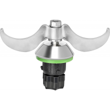 Lame de rechange compatible avec les robots de cuisine TM6, TM5 et TMF, outil durable de qualité alimentaire.