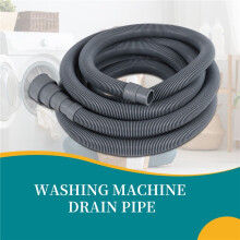 Drain Hose Extension Set Universal Washing Machine Hose 13Ft, Include Bracket Hose Connector and Drain Hoses Hose Clamps
