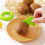 Portable Kiwi Corer and Serving Tool for Quick Kitchen Prep, Stainless Steel Fruit Slicer 3