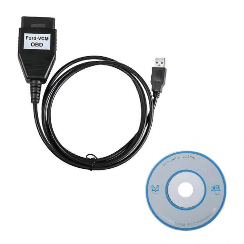 OBD Diagnostic Interface USB Cable Compatible with VCM, Multi-Language Support, Durable Design 1