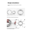 Softbox Speed Ring Adapter for Studio Flash Photography Lighting, Bowens Mount Compatible, Srobe Soft Box Mount 4