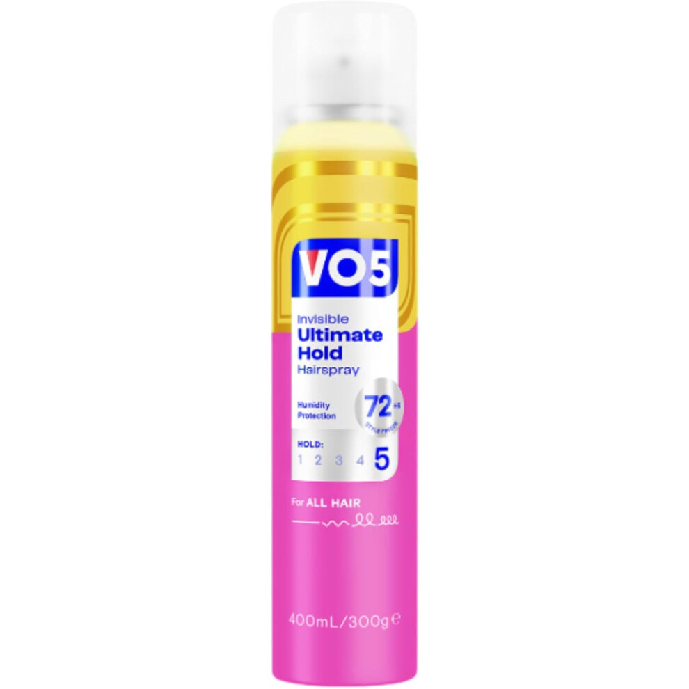 Vo5 Ultimate Hold Hair Spray, 400Ml