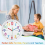 Learning Clock for Kids, Telling Time Easily, Non-Ticking Battery Operated Silent Colorful Teaching Clock 4
