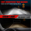 H13 LED Headlight Bulbs 6000K, 500% Brighter Halogen Replacement, Plug and Play, No Error, White Light 2