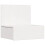 VidaXL vidaXL Bedside Table White 42 x 32.5 x 40 cm Solid pine wood 2