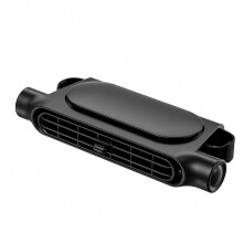 Fan for Car Back Seat | 3-Speed Powerful Quiet Rechargeable Cordless,Air Circulation Car Backseat Fan