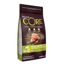 Wellness CORE Low Fat 1.8 kg, Turkey â“ Dry Dog Food for Medium to Large Breeds, Grain-Free, Natural, Hypoallergenic, Protein-Rich, High Meat