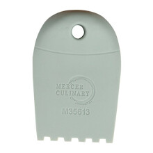 Mercer Culinary 5 mm Silicone Square Notch Plating Wedge, Multi-Colour