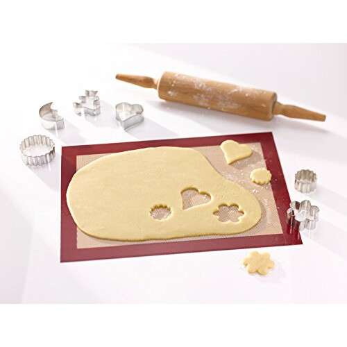 NoStik IR4579 Silicone Pastry Mat (Full, One Size, Brown 2