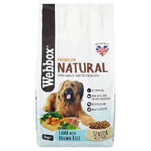 Webbox Natural Complete Senior Lamb, 2kg