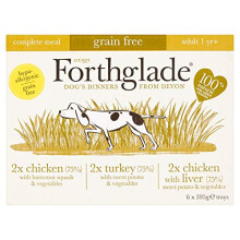 Forthglade Complete Meal Adult 1 Yr+, 6 x 395g