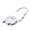3X Black Cat Cartoon Foldable Silver Tone Handbag Hook Antislip Rubber Base 4