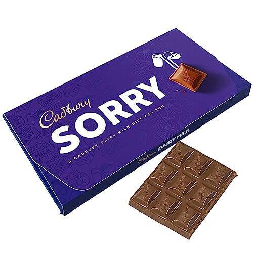 Cadbury Cadbury Sorry Dairy Milk Chocolate Bar With Gift Envelope