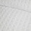 Serene Duvet Cover Set, 100% Recycled Polyester, Single 140x200cm, White, Embossed Grid Pattern, Button Closure 2