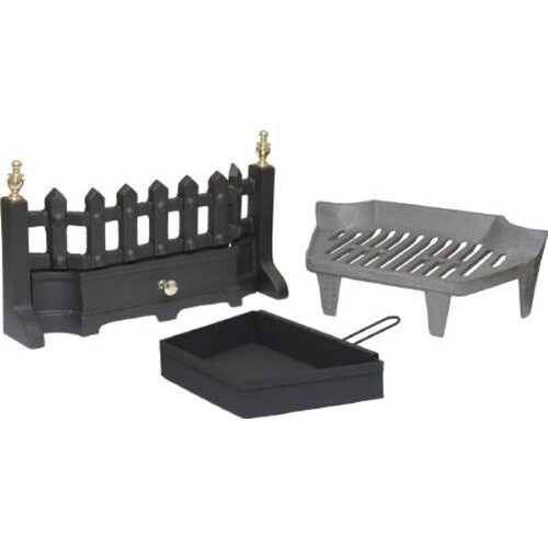 16" Style Solid Fuel Coal Fire Grate Set