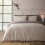 Catherine Lansfield Catherine Lansfield Brushed Herringbone Single Duvet Cover Set Chocolate 2