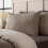 Catherine Lansfield Catherine Lansfield Brushed Herringbone Single Duvet Cover Set Chocolate 3