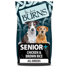 Burns Natural Nutrition Senior + Complete Dry Dog Food Chicken & Brown Rice 6kg
