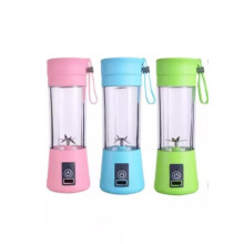 Smoothie Maker, Portable Mini Juicer Blender 380ml 6 blades Blue, Green, Pink, Purple USB charger (Green)