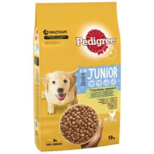 Pedigree Complete Dog Dry Food for Puppies, 10 kg - Medium Sized Dogs