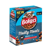 Bakers Meaty Meals Tasty Beef | 1Kg x 5