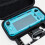 Switch Lite PC Schutzhülle Transparent Blau Mini 7