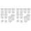 16 Sets Paint Container with Mixing  Touch  Paint Storage Cups for Repainting Leftover Paint,1000Ml 1