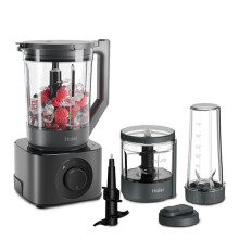 Haier Series 7 Kitchen Machine Food Blender, 6 Automatic Programs: Chop, Blend, Ice Crush, Cream, Knead & PreClean, 10 Speeds, Pulse, Includes Jug,