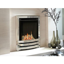 Flavel FSHPU0MN Pebble Silver Contemporary Windsor HE Gas Fire - MC