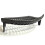 16 Inch Curved Fire Grate 4 Legs - Cast Iron 2