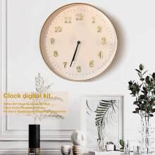15 Stücke Diy Uhr Ziffern Satz Wanduhr Arabische Zahl für Haus Kunst Dekor Ersatz Reparatur Zubehör