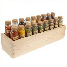(40 x 10 x 9 cm) Creative Deco Aufbewahrungsbox Holzkiste ohne Deckel