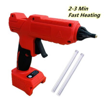 Electric Hot Melt Glue Gun for 18V Battery with 11mm Glue Sticks for Arts, Crafts and DIY(No Battery)