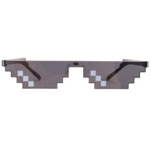 Thug Life Cosplay Sunglasses Japanese Pixels for Party / Cosplay Sunglasses Black 1