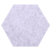 10Pcs Hexagon Board Hexagonal Wall Sticker Multifunction 3D Decorative Home Message Board Gray Yellow Series