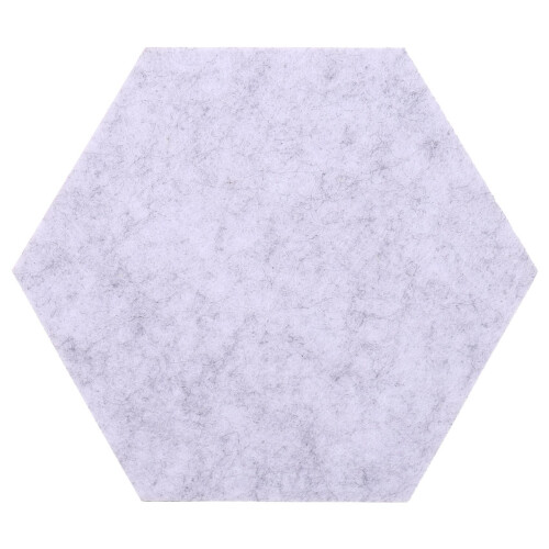 10Pcs Hexagon  Board Hexagonal  Wall Sticker Multifunction 3D Decorative Home Message Board Gray Yellow Series