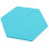 25Pcs Hexagon  Board Hexagonal  Wall Sticker Multifunction 3D Decorative Home Message Board  Series 1