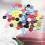 200 Pcs Button Sewing Scrapbooking DIY  Accessories, 100 Pcs Round & 100 Pcs Cat 6