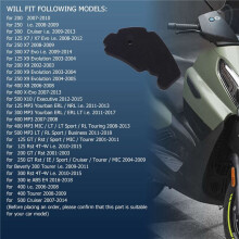 Luftfilter-Schwammelemente für Roller 125Cc/200Cc/250Cc/300Cc/400Cc/500Cc Beverly MP3 Carnaby X7 X9 X10